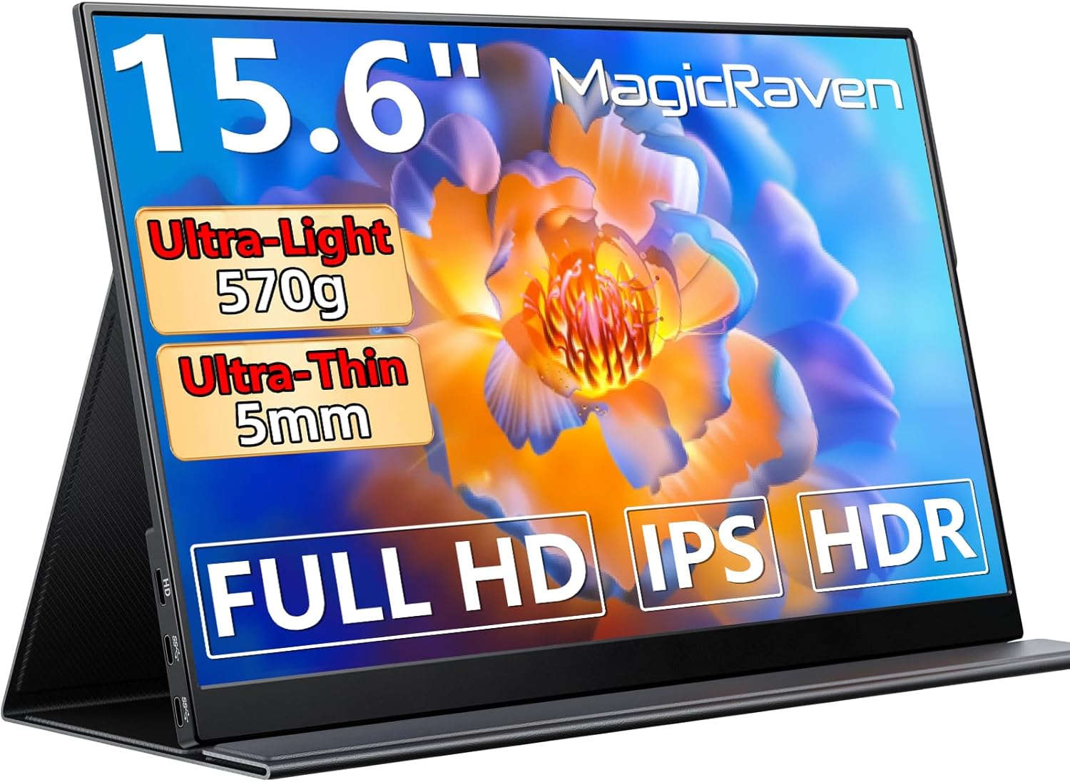 MagicRaven 15.6-inch Slim Portable Monitor