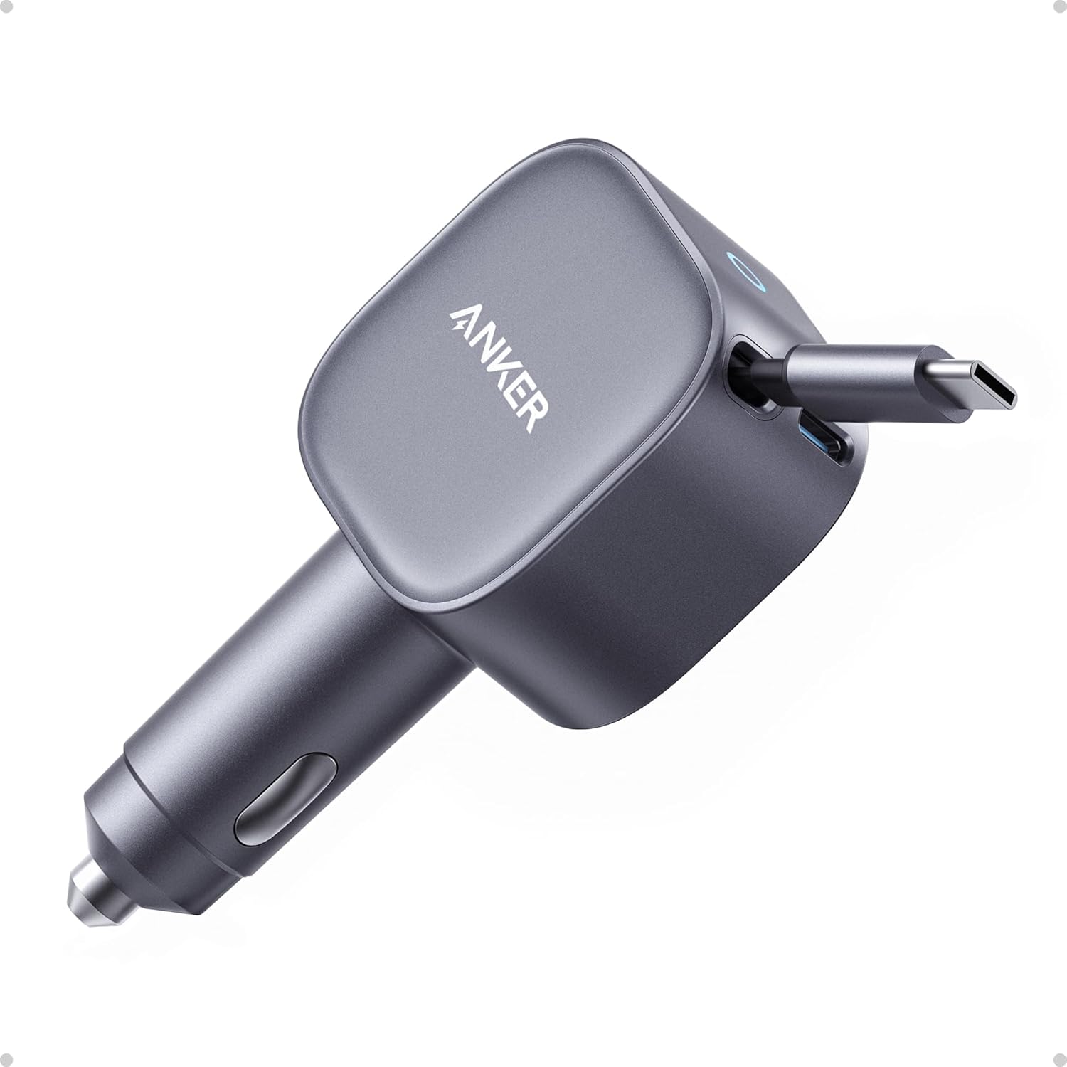 Anker 75W USB-C Car Charger with Cable