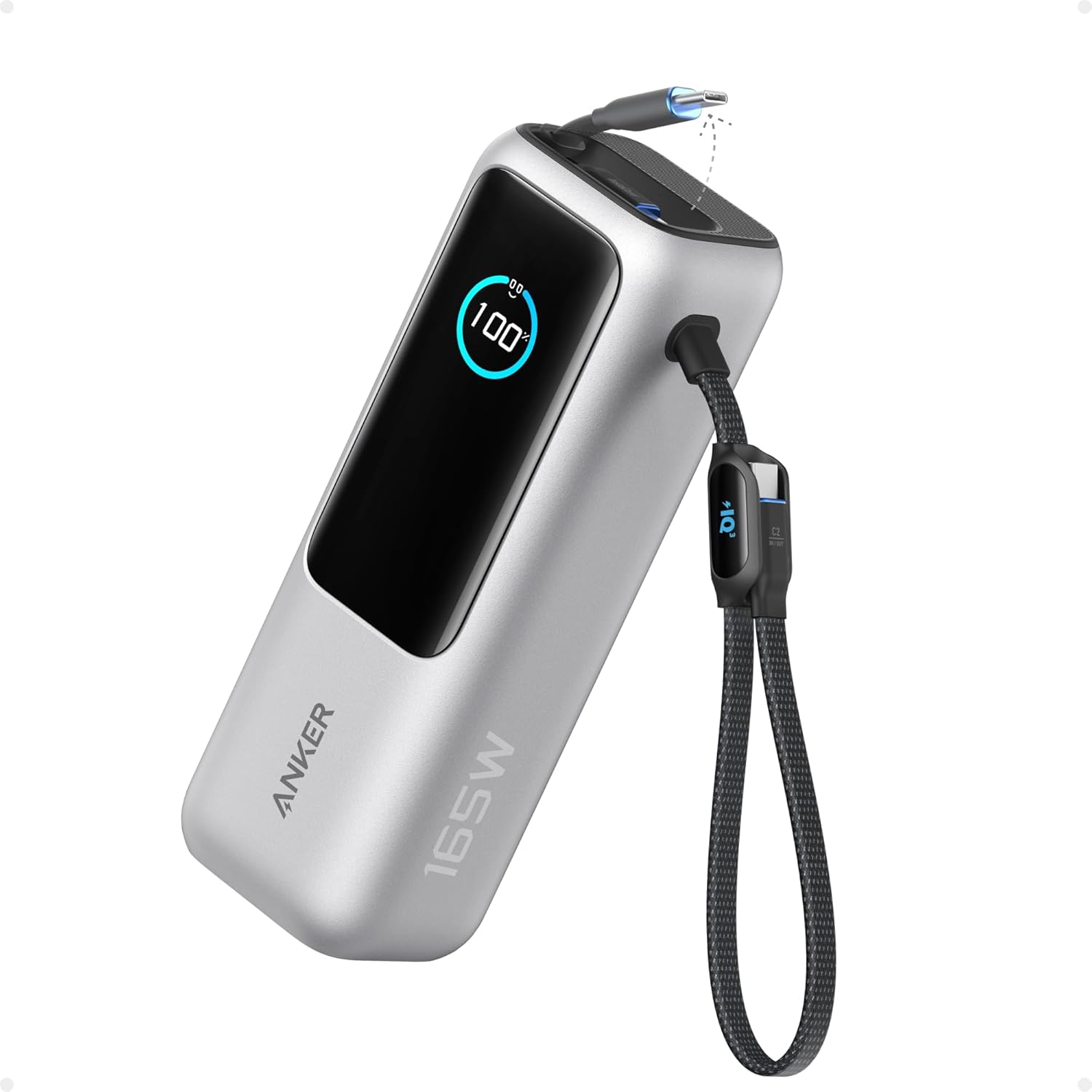 Anker 25,000mAh 165W Ultra-Fast Laptop Power Bank